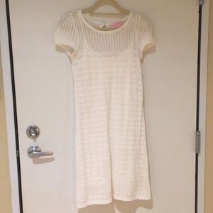 Lilly Pulitzer White Crochet Dress